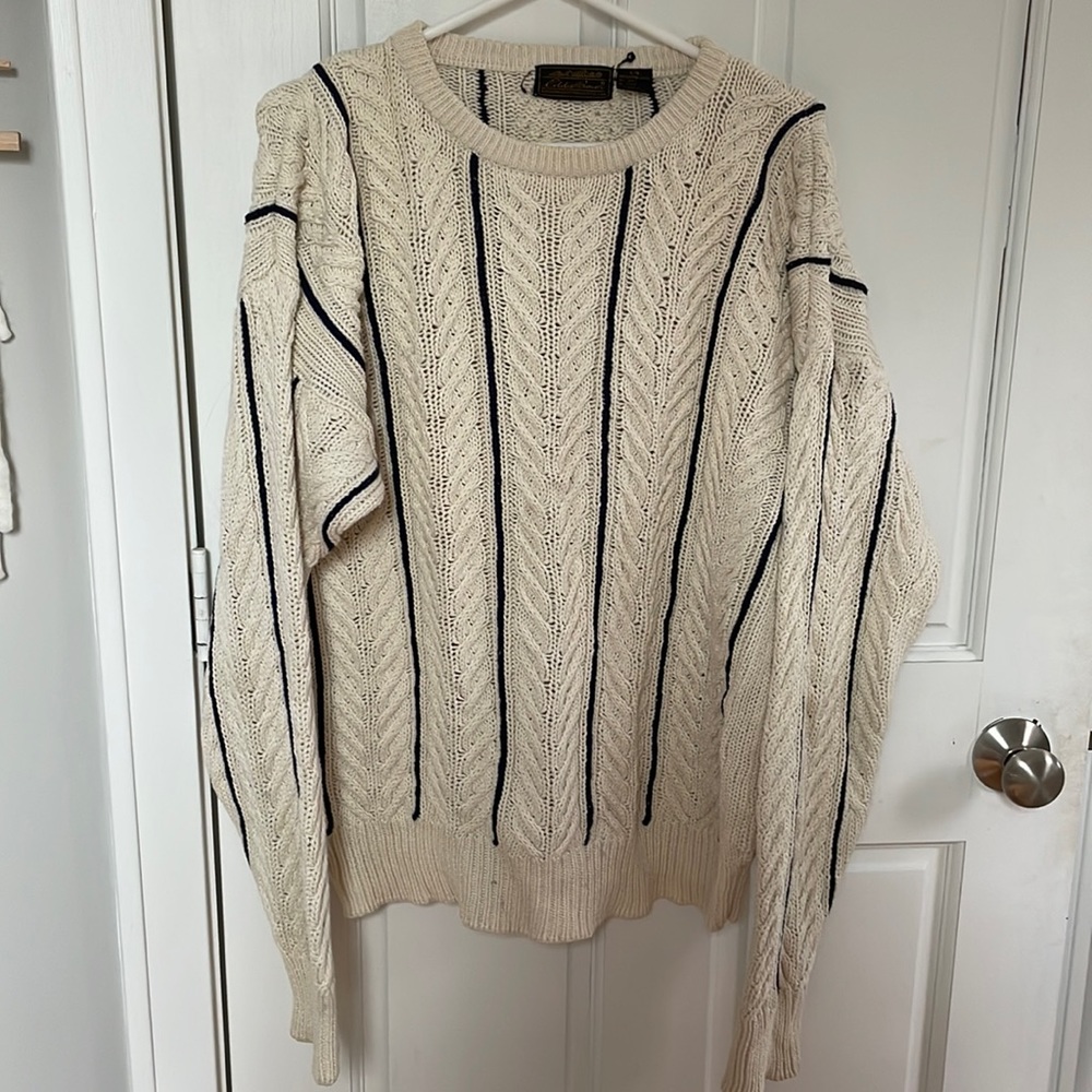 Eddie Bauer Cableknit Sweater